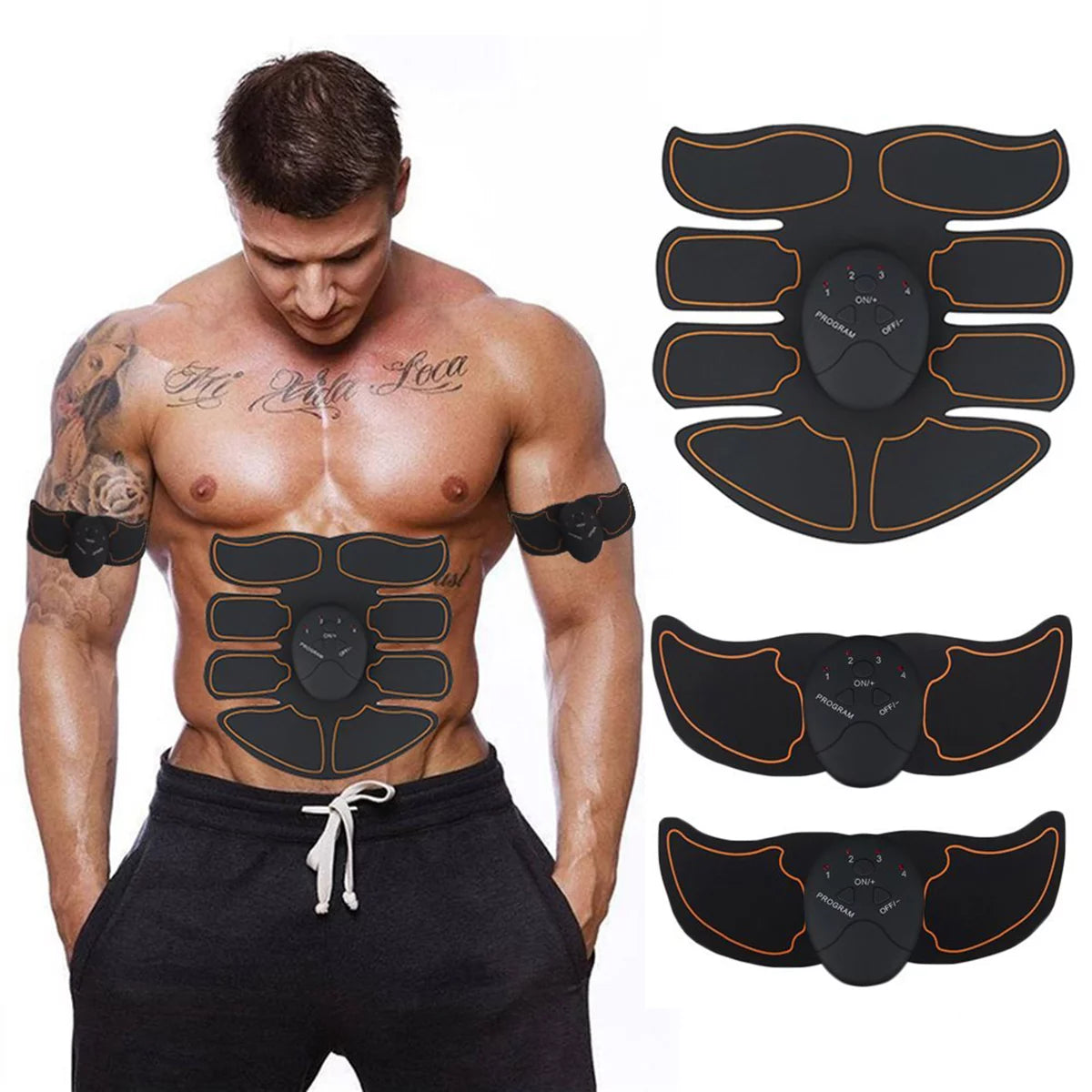 EMS Wireless Muscle Stimulator – Unisex Full Body Set