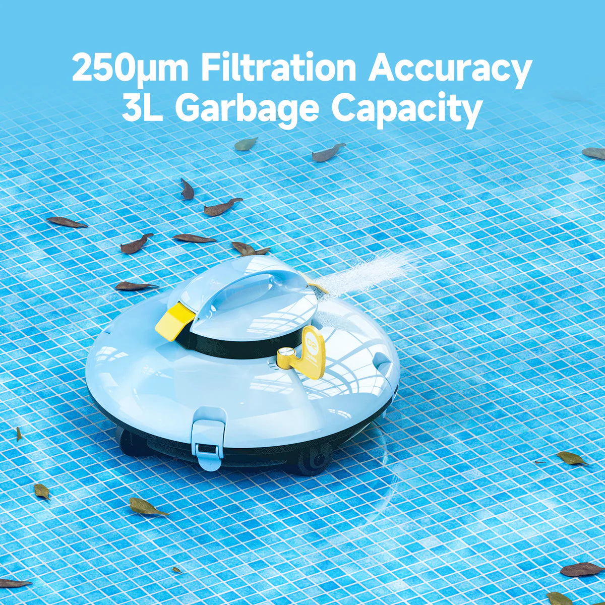 Lydsto Robotic Pool Cleaner P1 Mini Plus Flat Bottom Pools Up to 38Ft