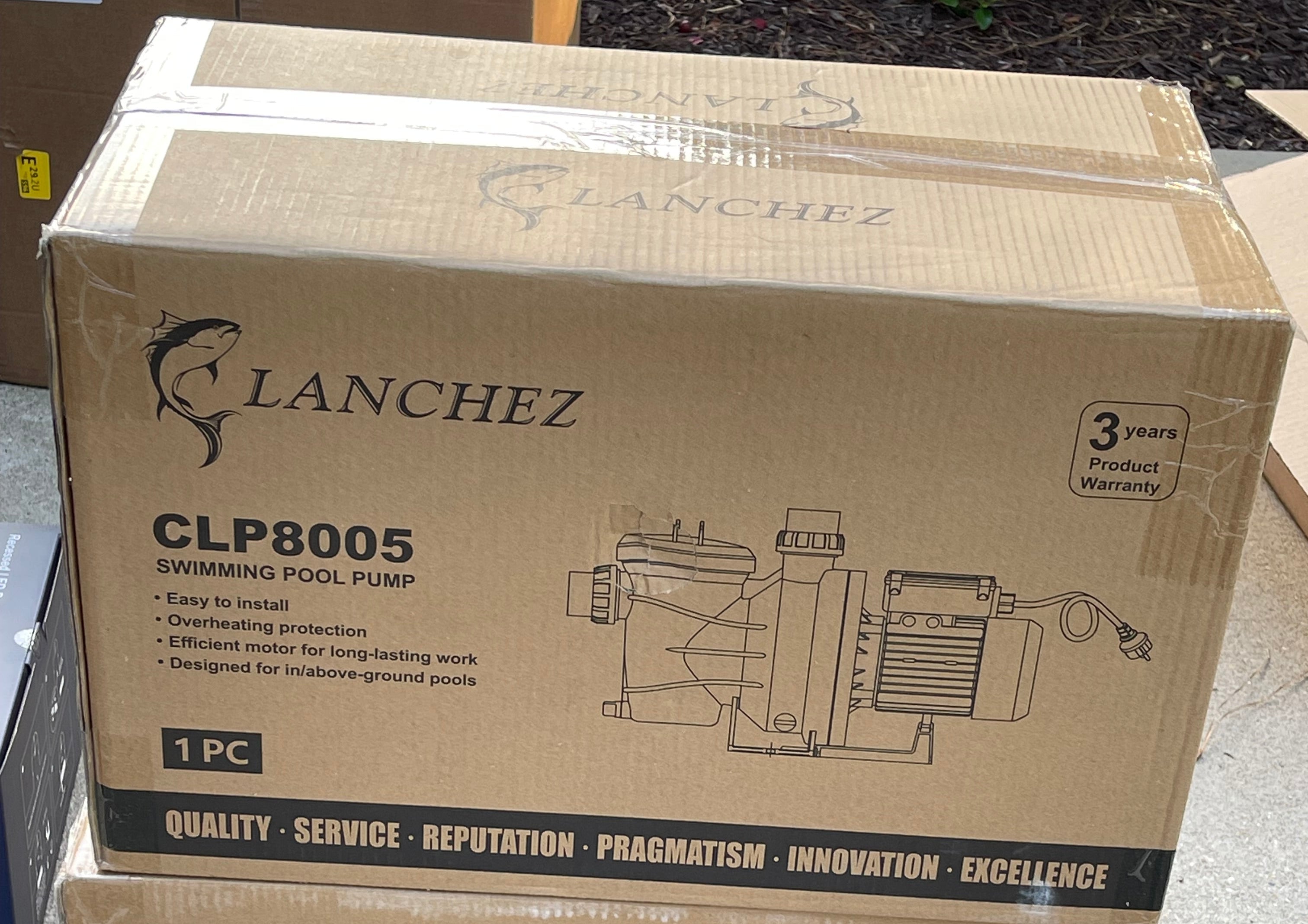 LANCHEZ 16in Sand Filter Pump delivers - CLP8005