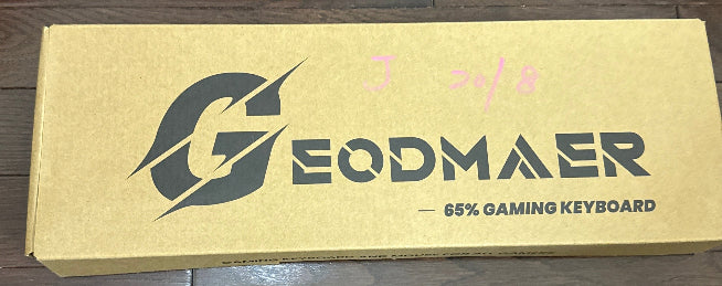 GEODMAER 65% Gaming Keyboard and Mouse Combo