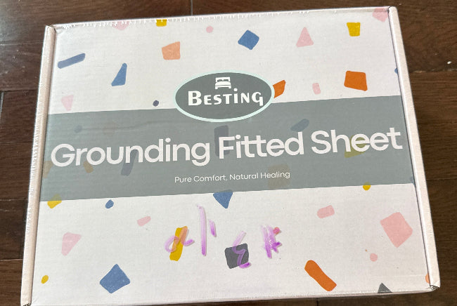 Besting Grounding Fitted Sheet Queen GS609 Silver Fiber