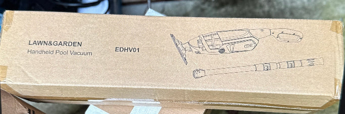 EFURDEN EDHV01 Cordless Handheld Pool Vacuum