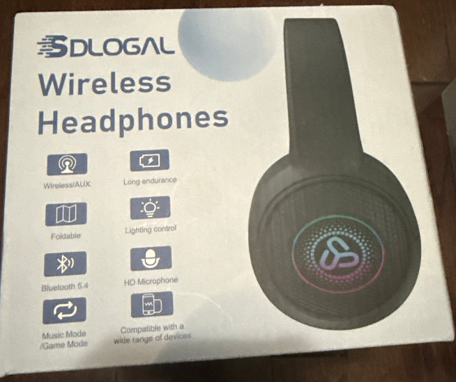 SDLOGAL Wireless Headphones SDL-718 Delivering premium sound for both music and gaming