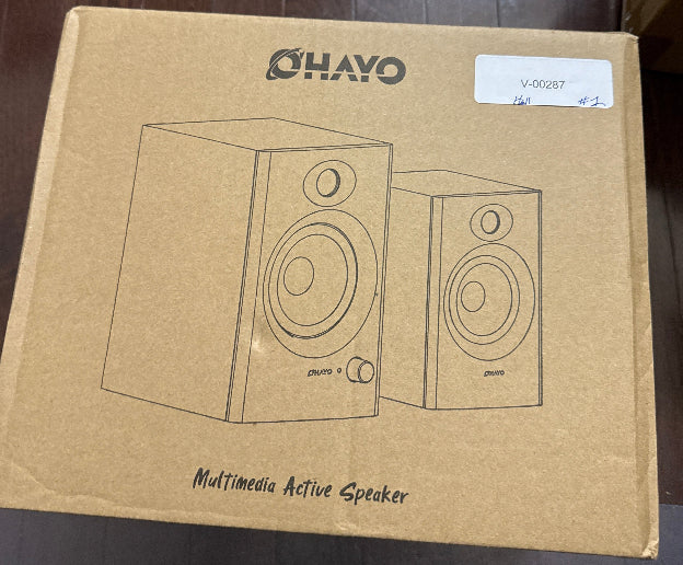 OHAYO 60W Computer Speakers for Music and Gaming, Active Bluetooth 5.3, Black
