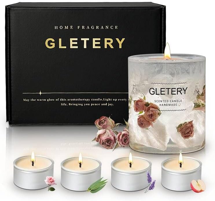 Gletery Home Fragrance Aromatherapy Snow Kissed Rose scent