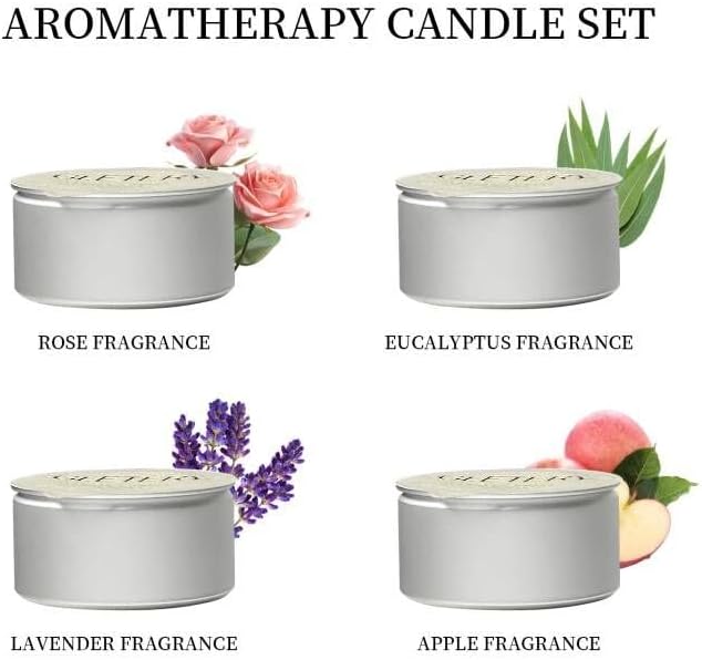 Gletery Home Fragrance Aromatherapy Snow Kissed Rose scent