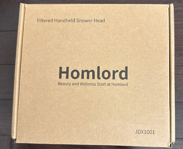 Homlord Filtered Shower Head with Handheld Brushed Nickel - High Pressure 6 Modes, 120 Anti-clog Nozzles, Detachable Showerhead with Hard Water Filters,..