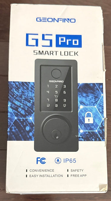 GeoNfino Smart Lock Model G5 Pro