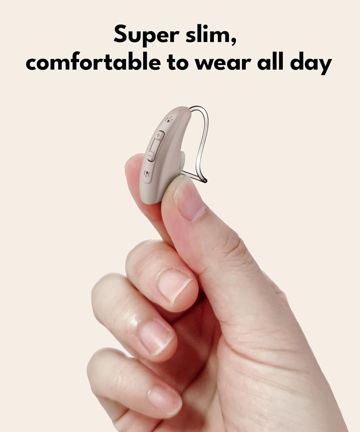 BRUNOS Hearing Aids for Seniors, Active Noise Cancelling with Dual Microphones