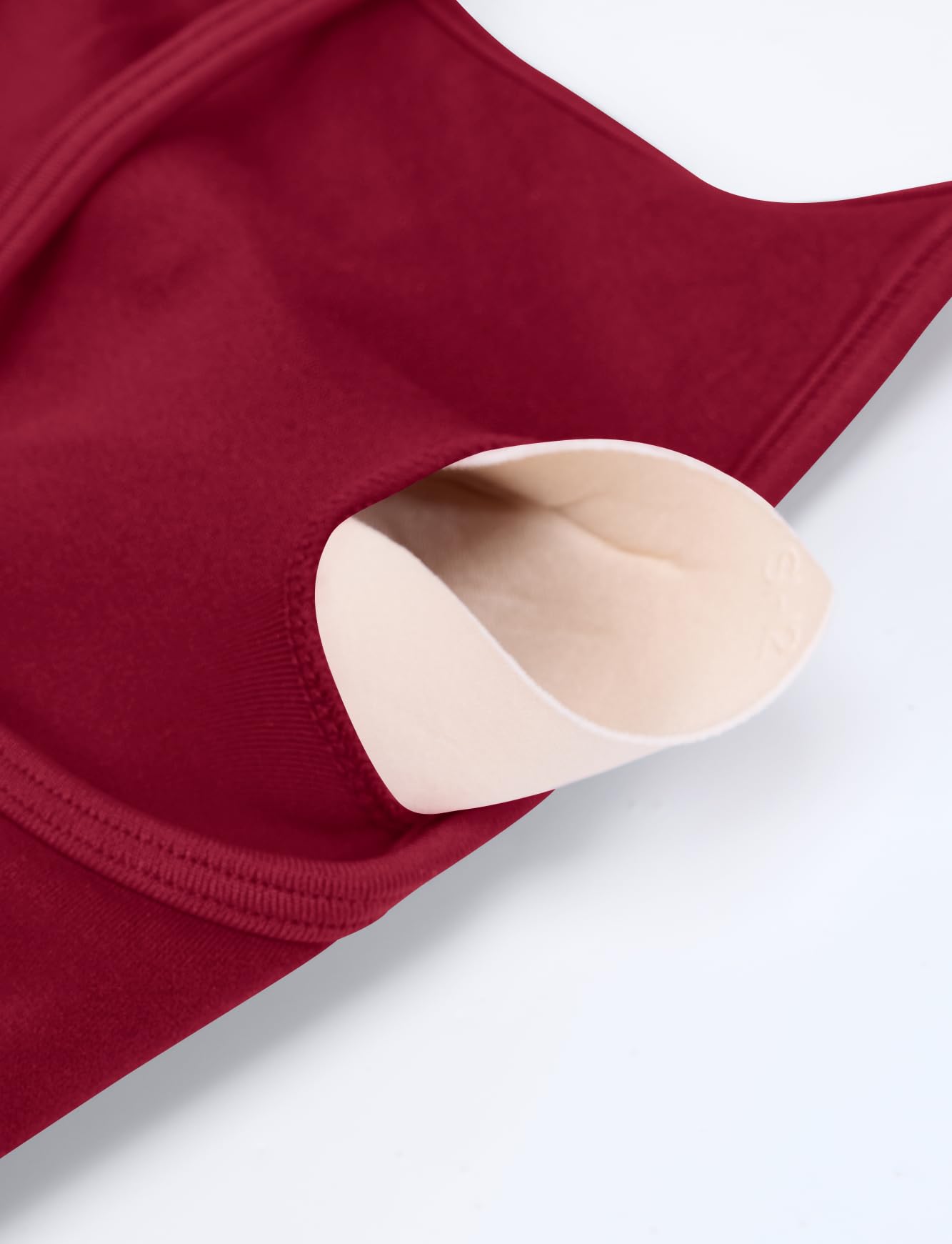 Niipty 2-piece workout set in red — actual product photo, secondary
