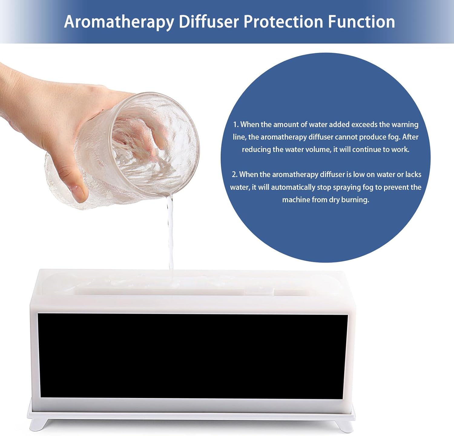 The PATNOLE Essential Oil Diffuser combines aromatherapy with a 220ml ultrasonic cool mist humidifier