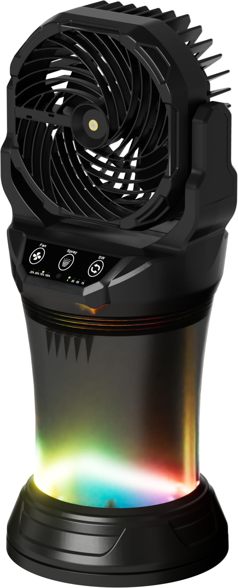 Brightpik HyperMist misting fan — actual product photo