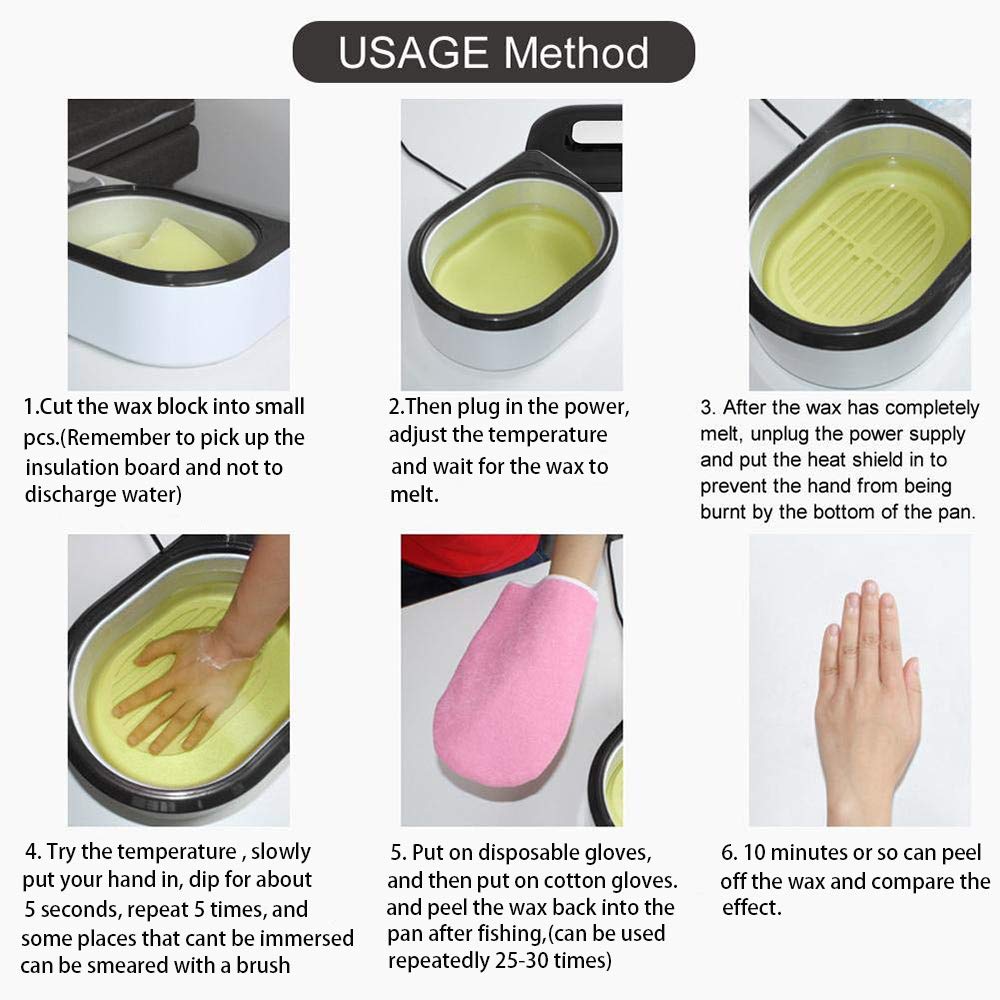 Toyar Paraffin Wax Machine for Hand and Feet，Touchscreen Paraffin Wax