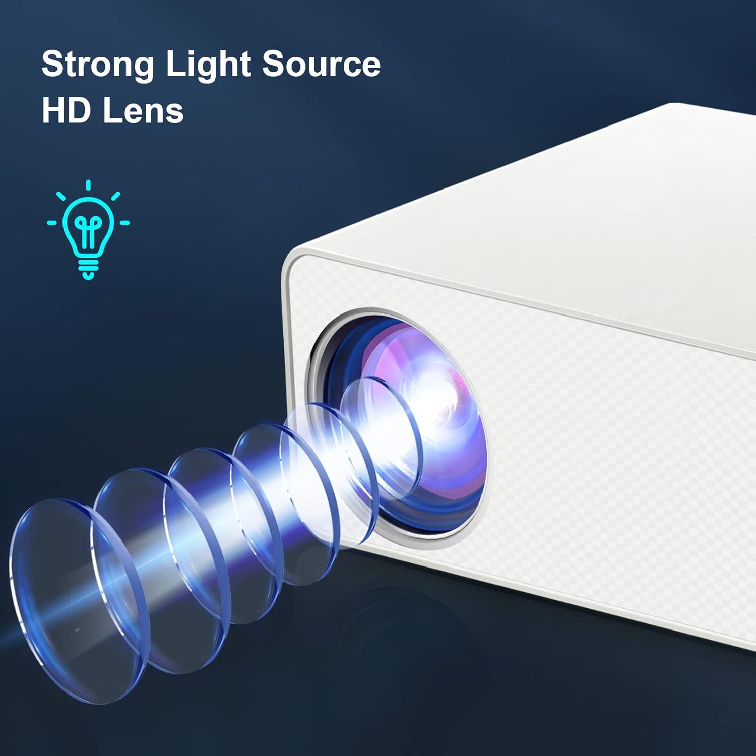 The Wielio Native 1080P HD Projector