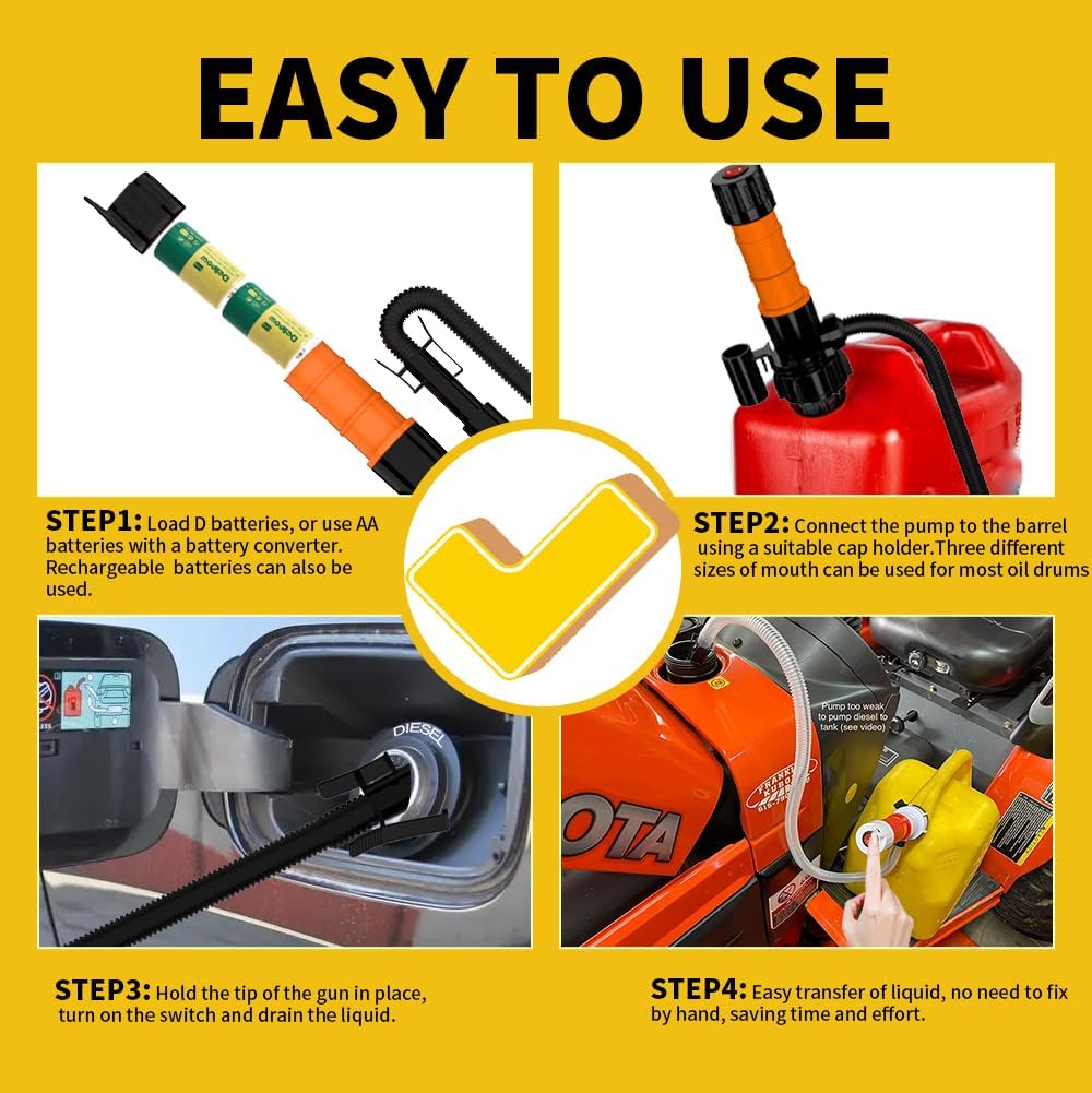 S&L-Winyer Battery Powered Fuel Transfer Pump