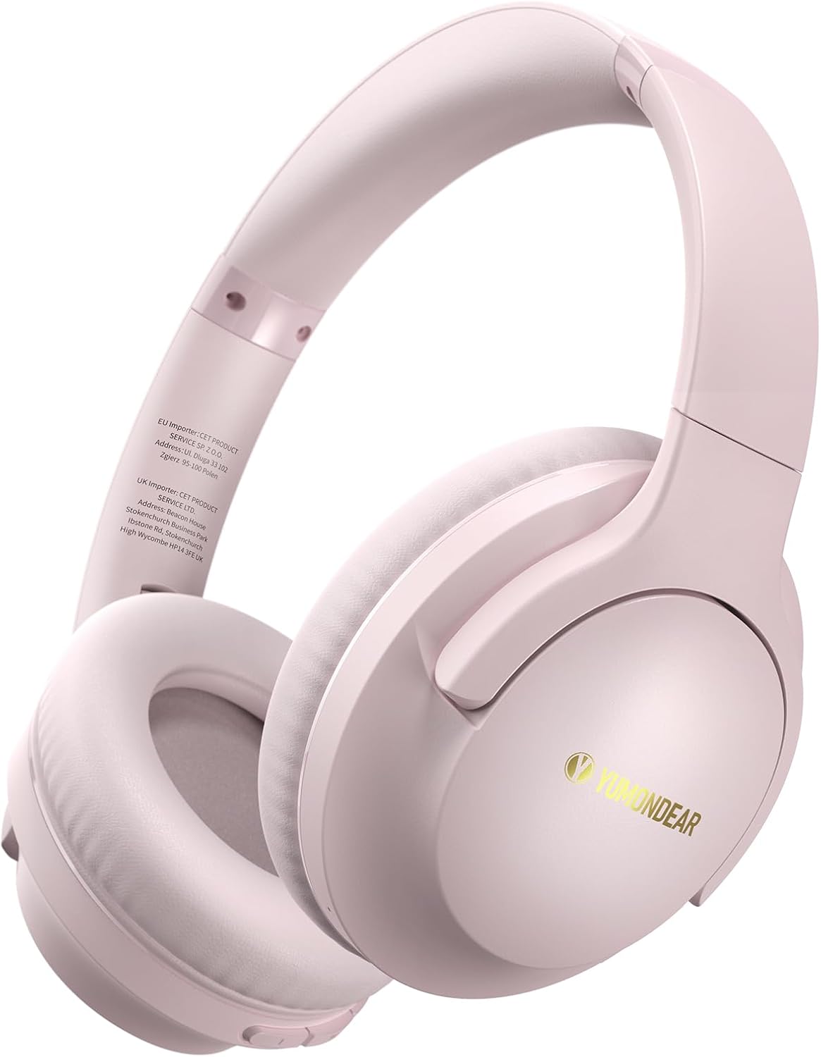 YUMONDEAR Bluetooth Headphones Over Ear, 80H Playtime Wireless Headphone with 3 EQ