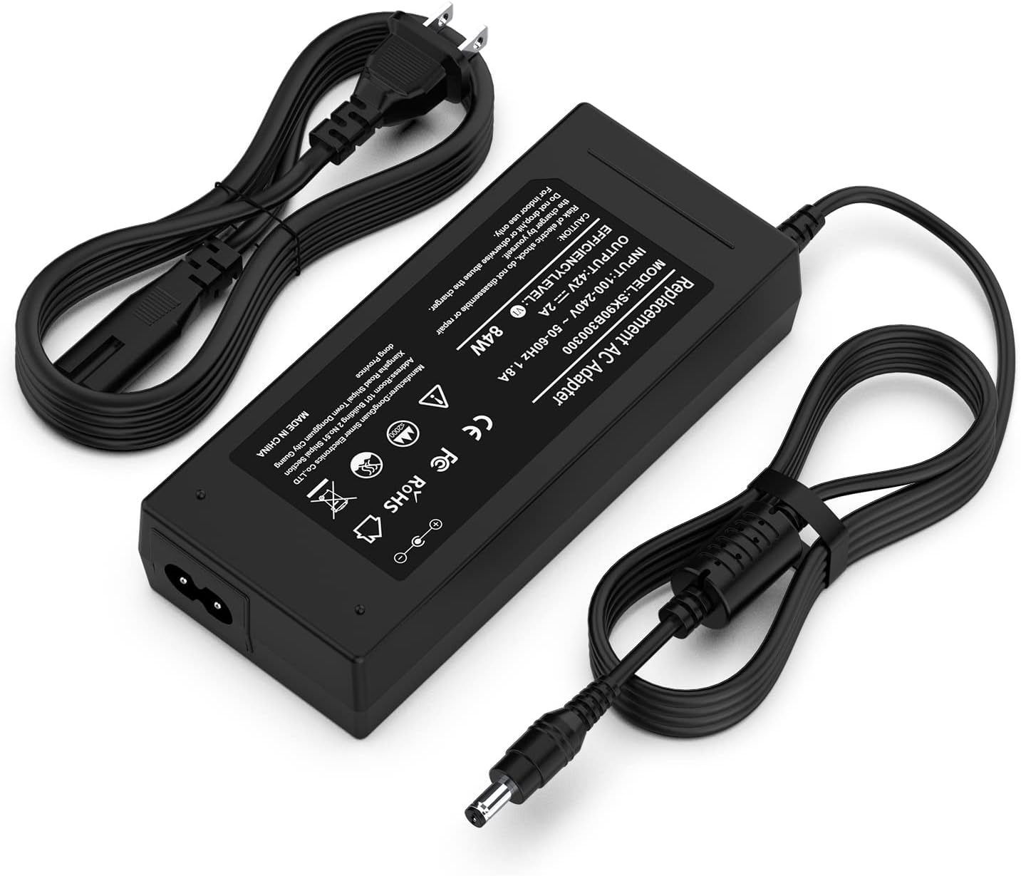 42V 2A Charger Compatible with Hiboy Max, Max V2, Max3,