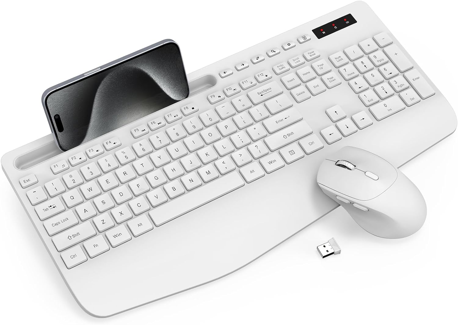 Trueque Full-sized ergonomic keyboard and Mouse