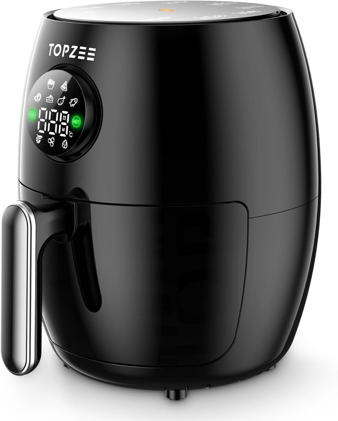 Airfryer, Bake, Roast, Reheat, 98% Less Oil, Adjustable Temperature Control w/ 60min Timer