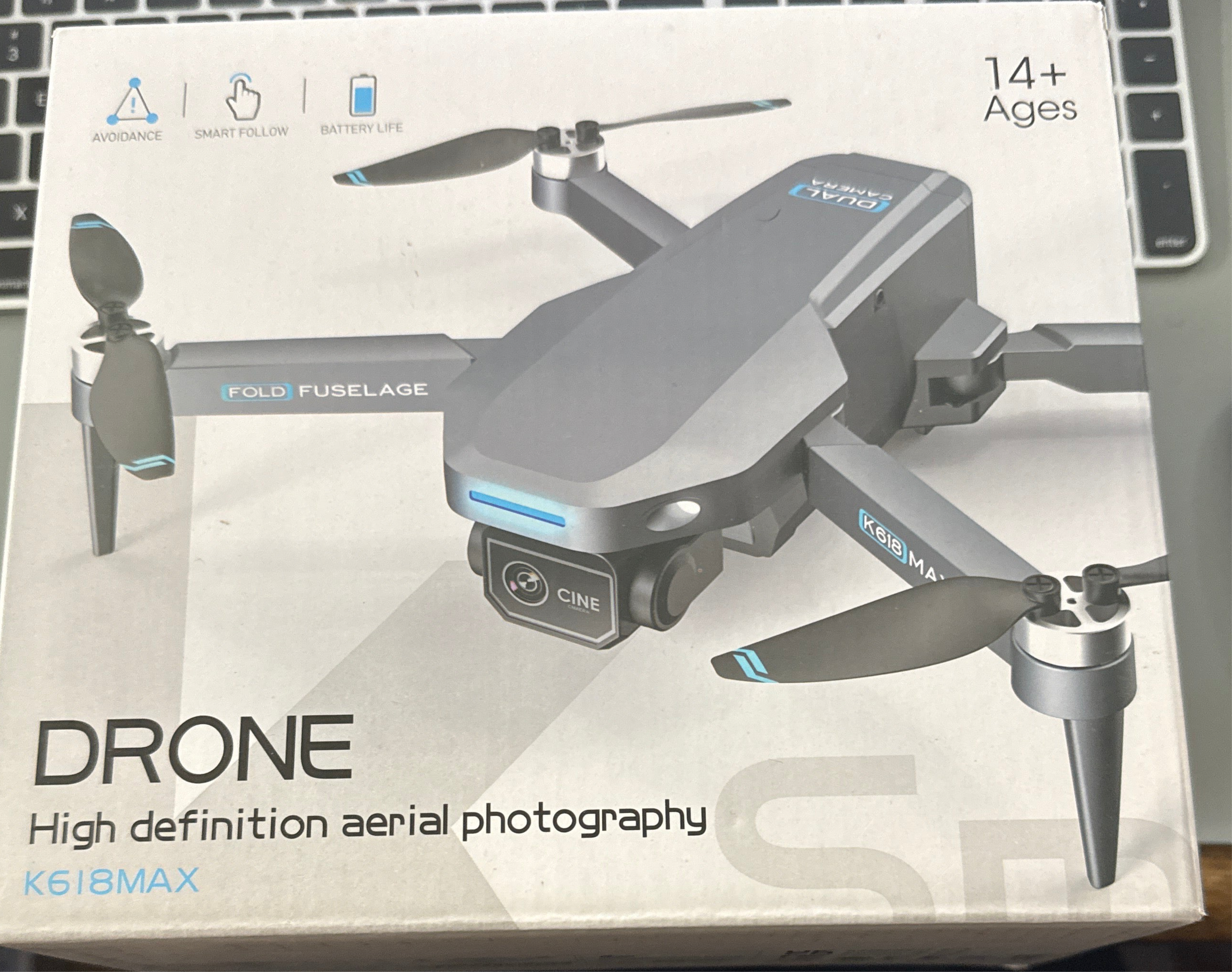 OKYUK K618 MAX drone with a 4K camera