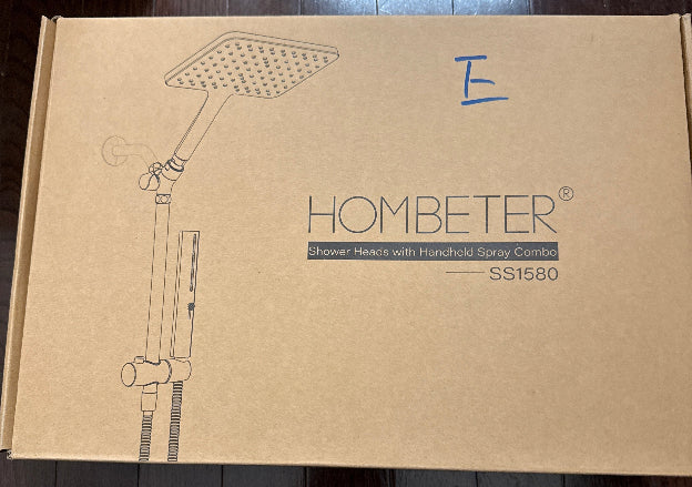Hombetter Shower Heads handheld spray combo Model SS1580