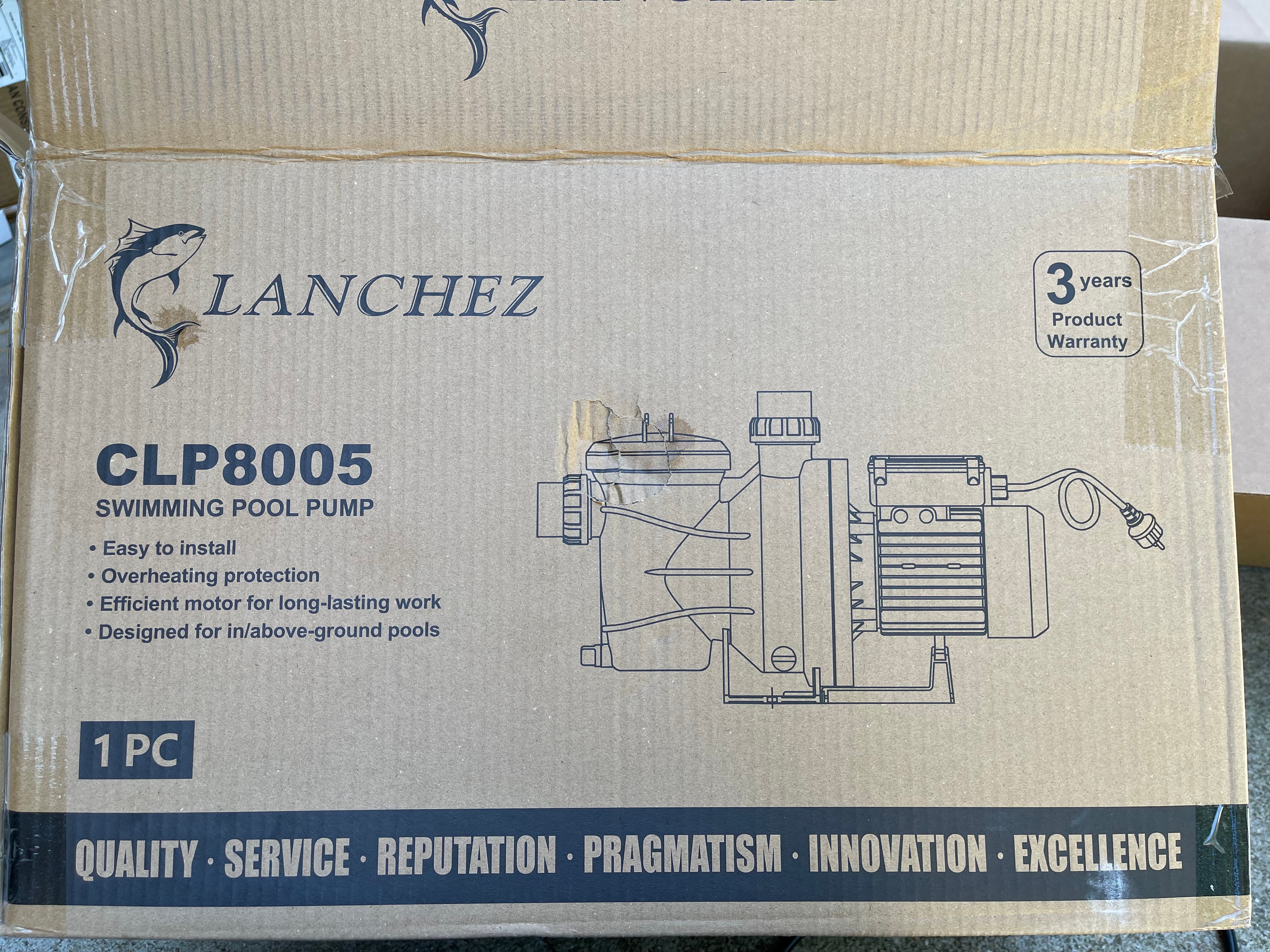 Lanchez Swiming Pool Pump p8005