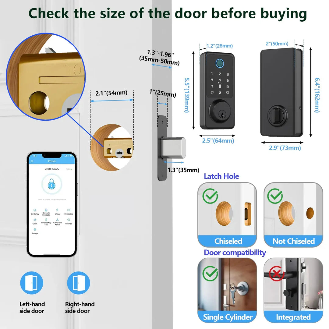 GeoNfino Smart Lock Model G5 Pro