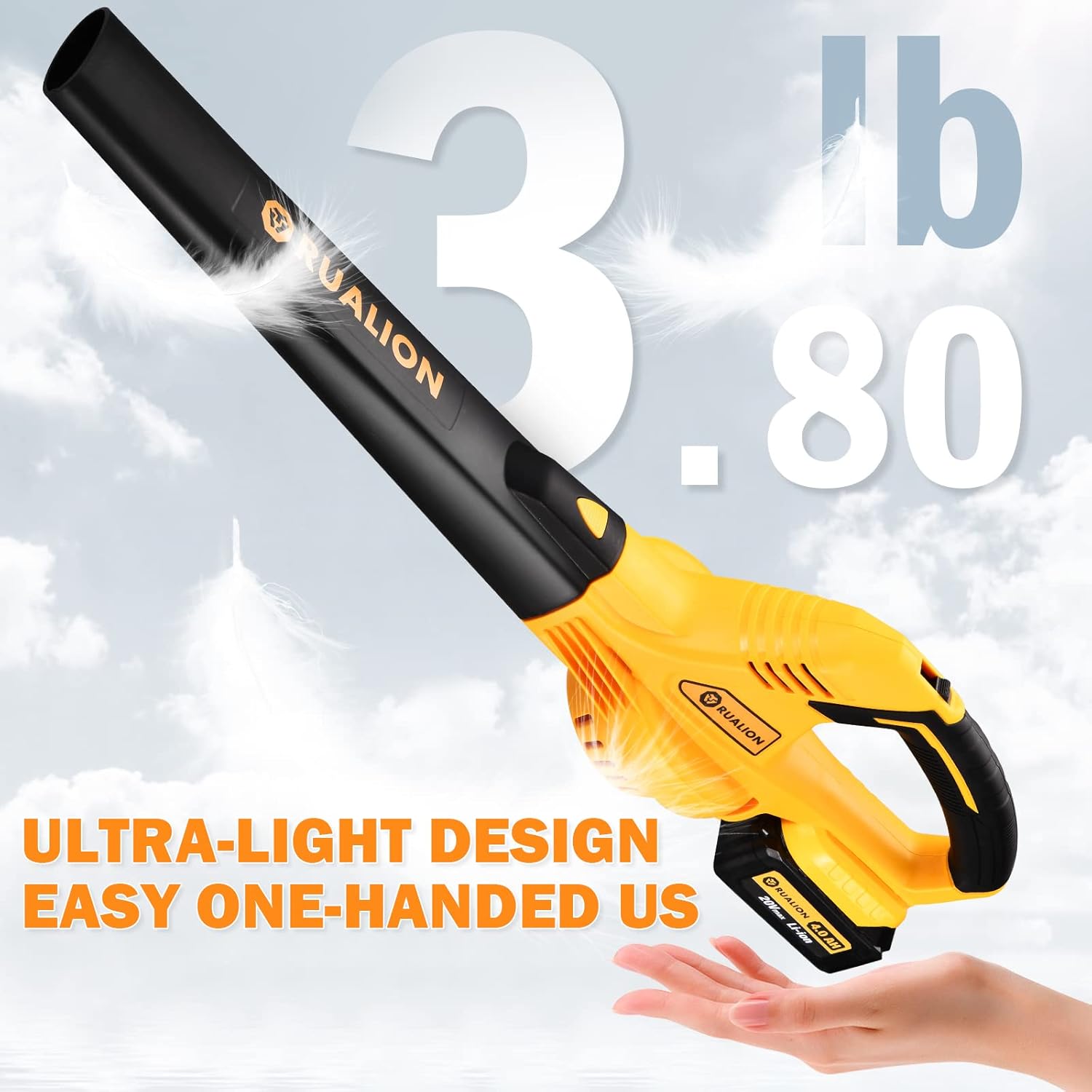 Rualion Cordless Blower Model 8190