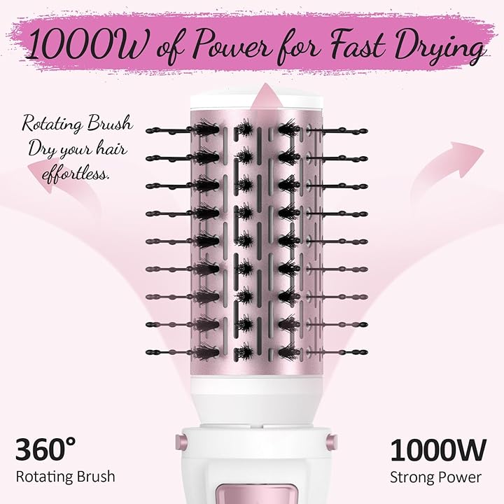 Agotilas Rotating Hair Dryer Brush