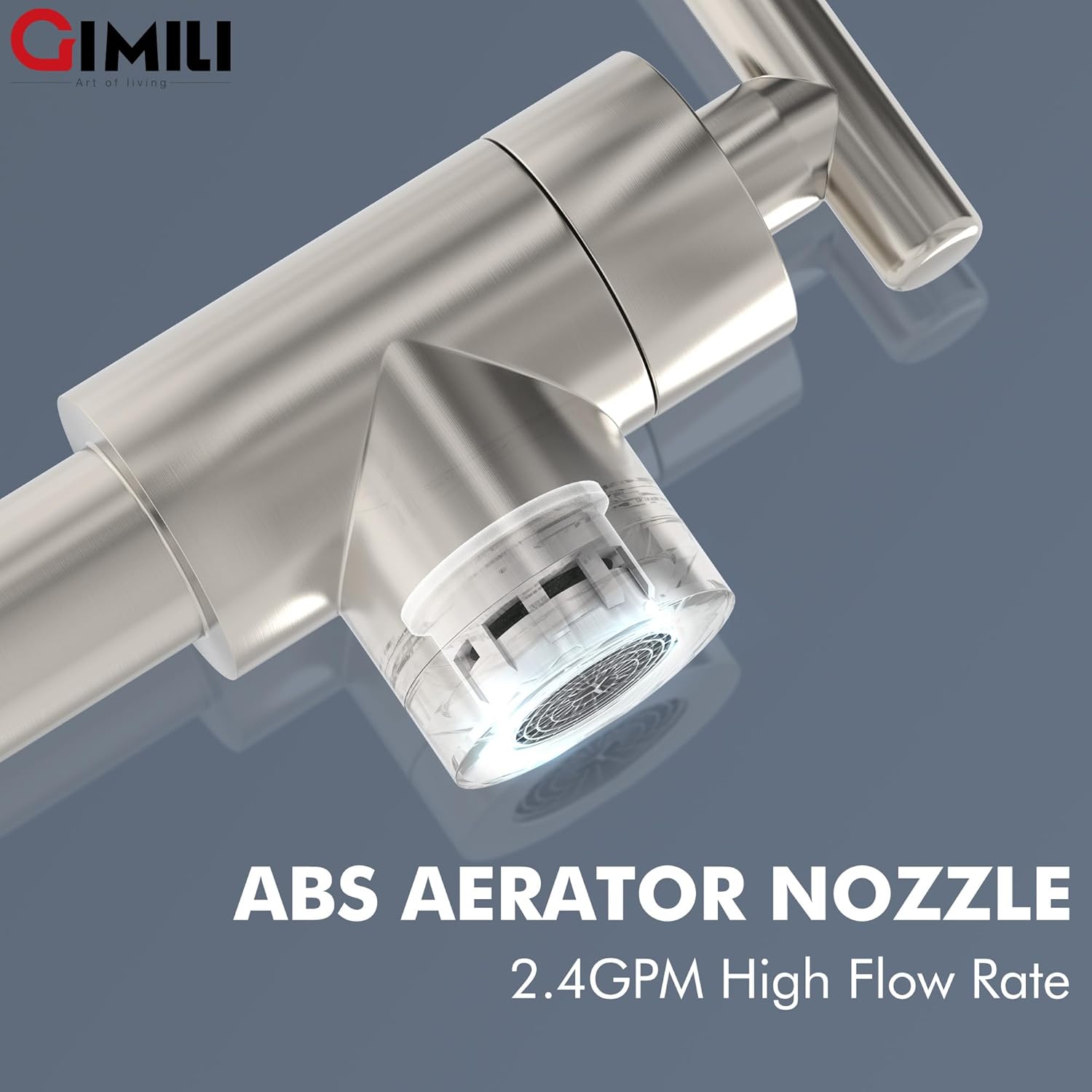 IMILI Pot Filler Rotatable Wall Faucet
