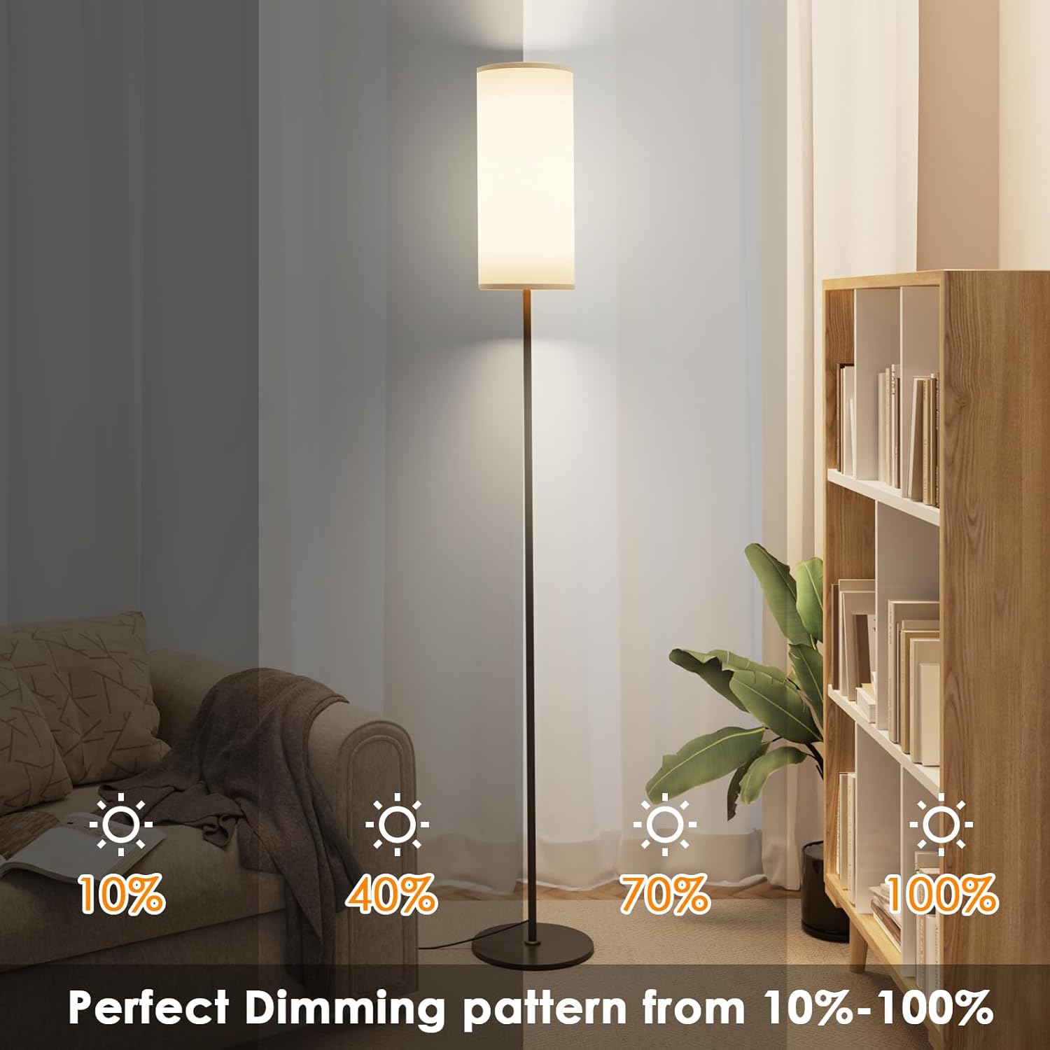 Karjoefar Floor Lamp combines modern design with functionality