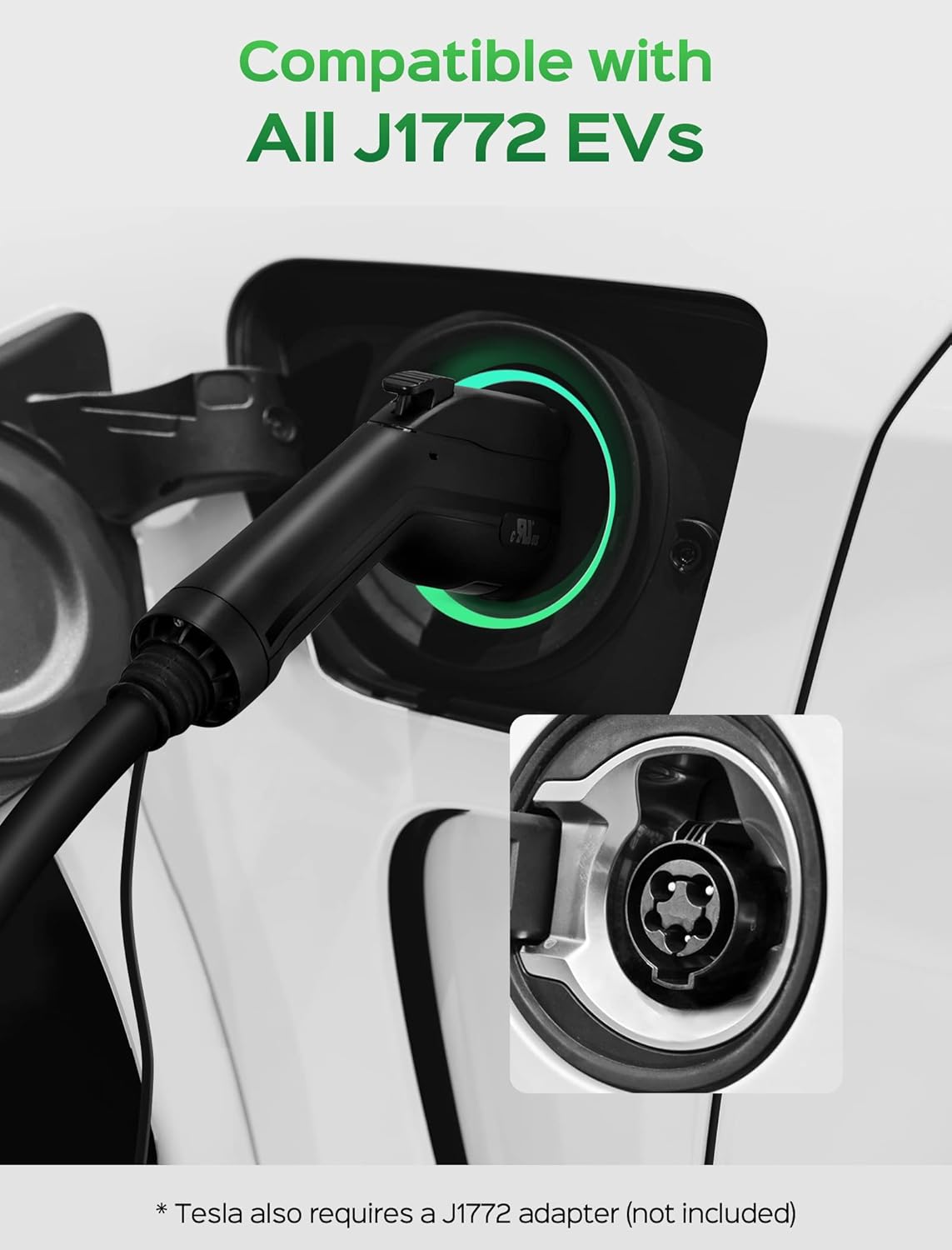 Enorigin Level 2 EV Charger delivers efficient 40 Amp, 240V charging to power your electric vehicle