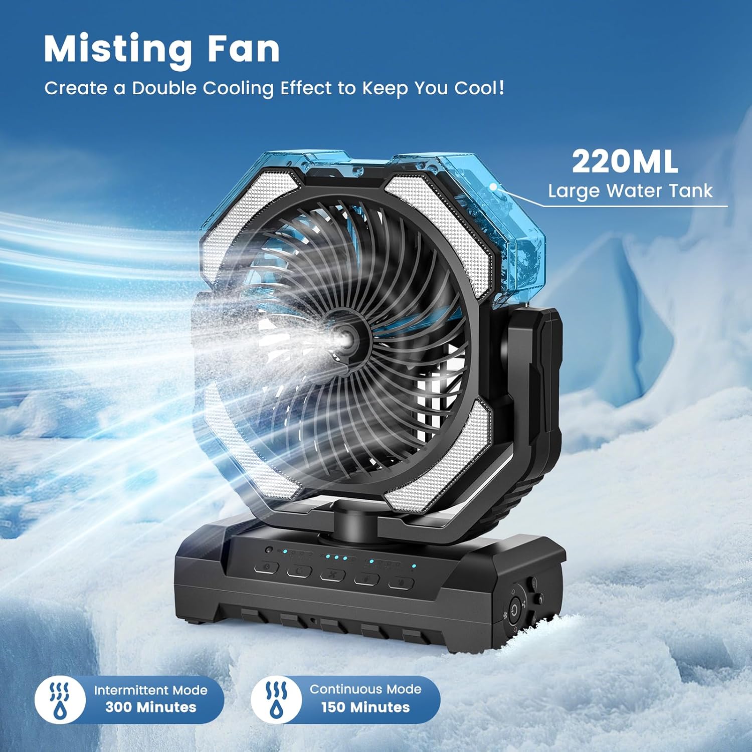 Portable misting fan  Covozon Model F038