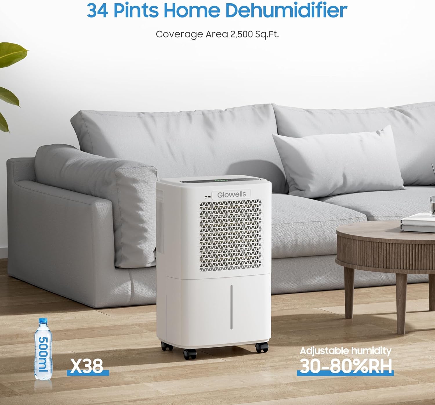 Glowells Dehumidifiers for Home