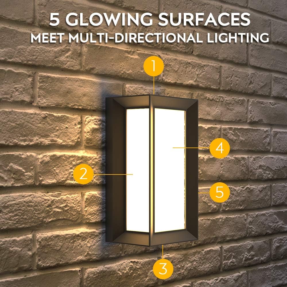 Sytmhoe Outdoor wall sconces New 4021-w