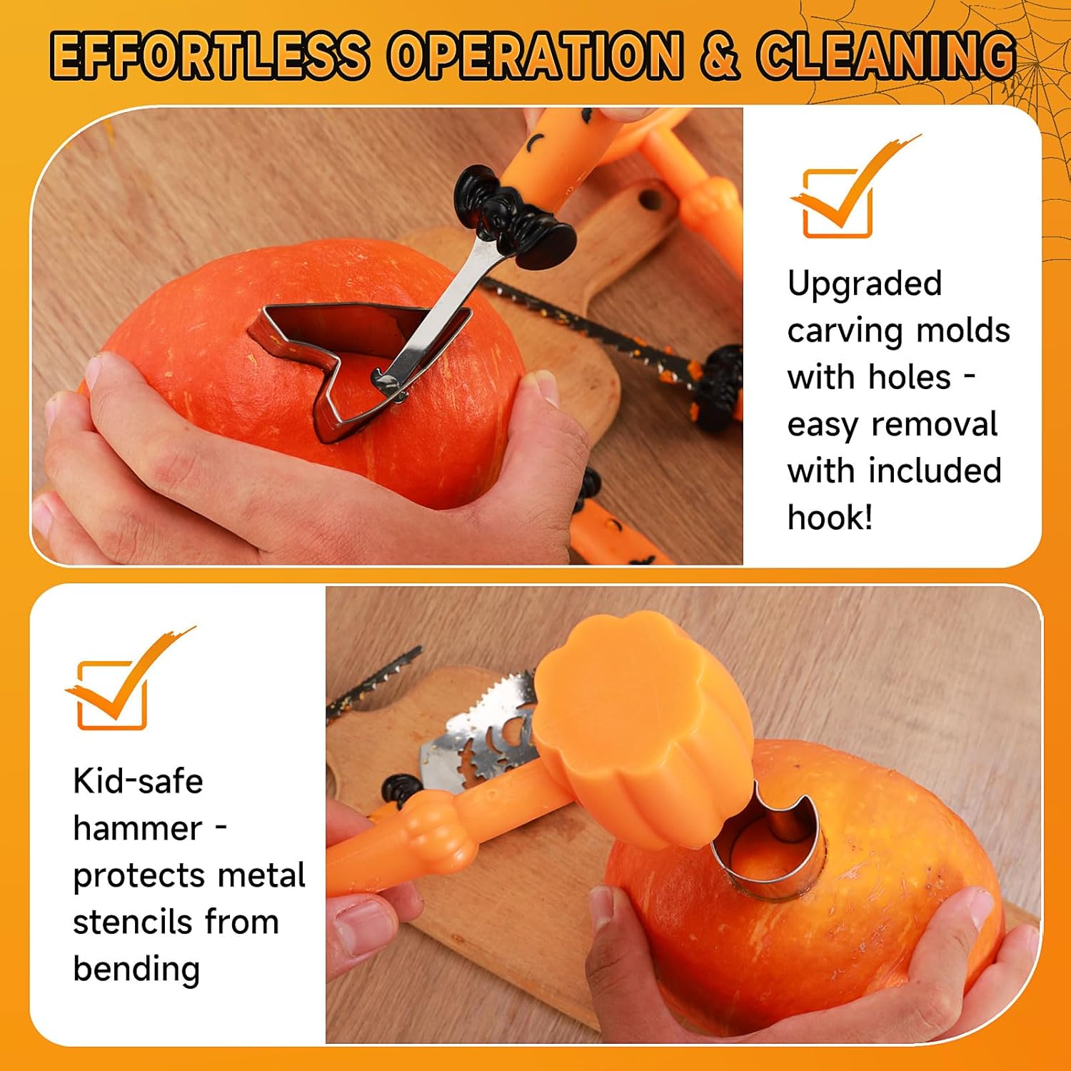 Bifrost Pumpkin Carving Kit - 25PCS Halloween Pumpkin Carving Tools