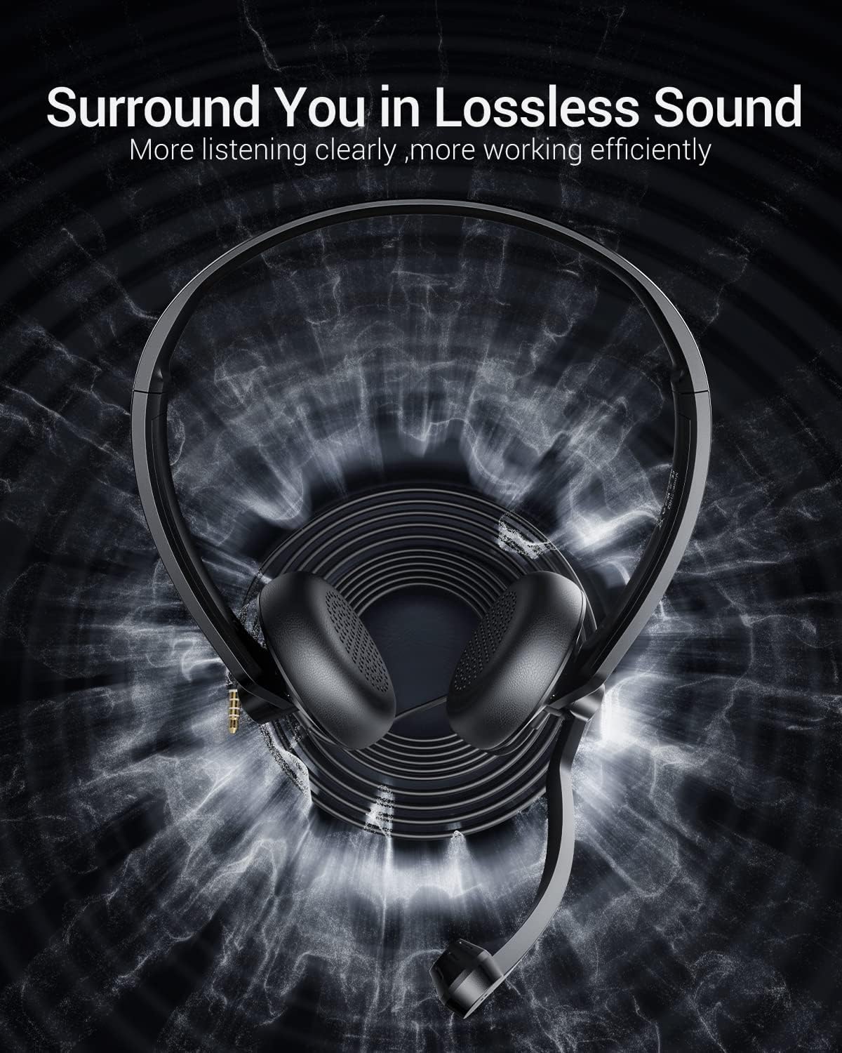 FEABASK USB Headset designed for PC and laptop