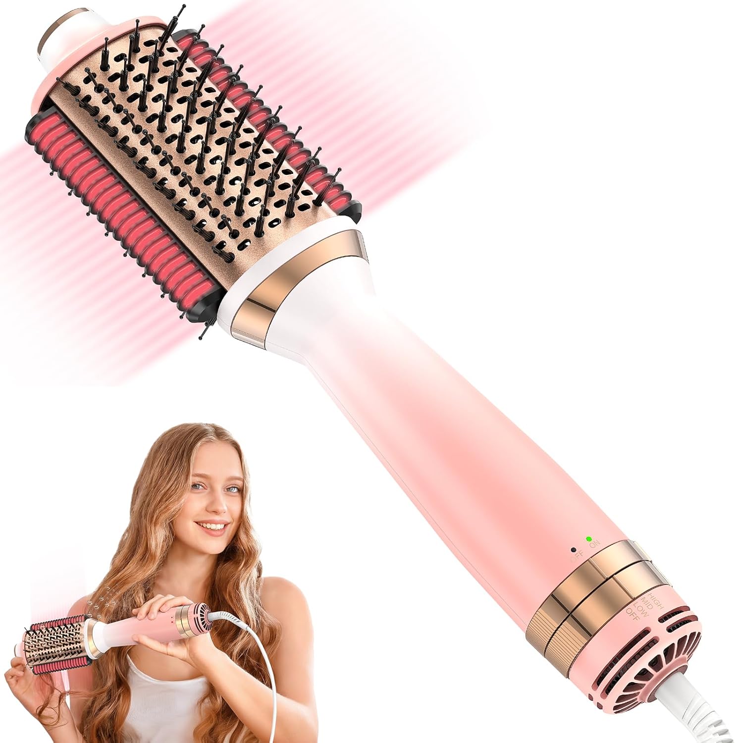 LOREINTA Blow Dryer Brush 2 N 1 and 4 N 1 Brush