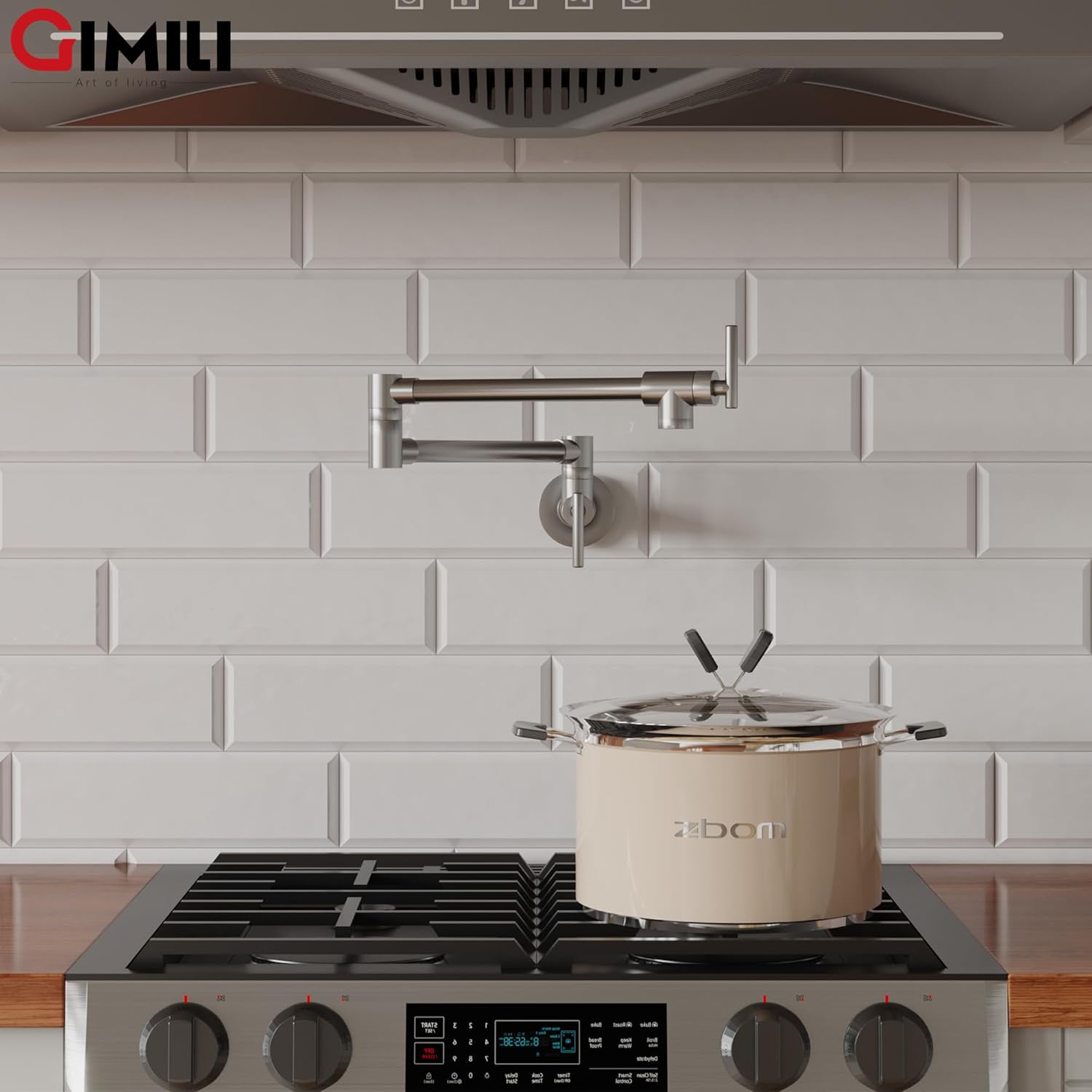 IMILI Pot Filler Rotatable Wall Faucet