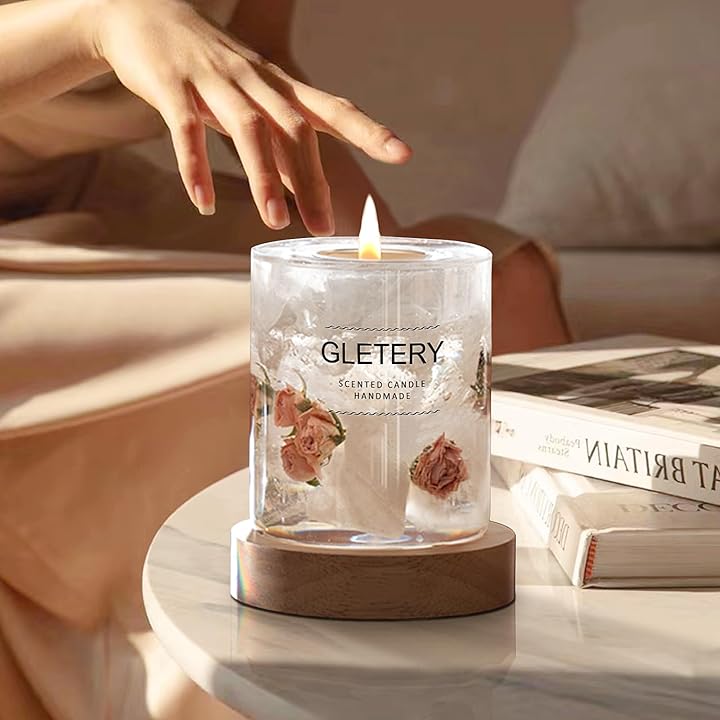 Gletery Home Fragrance Aromatherapy Snow Kissed Rose scent