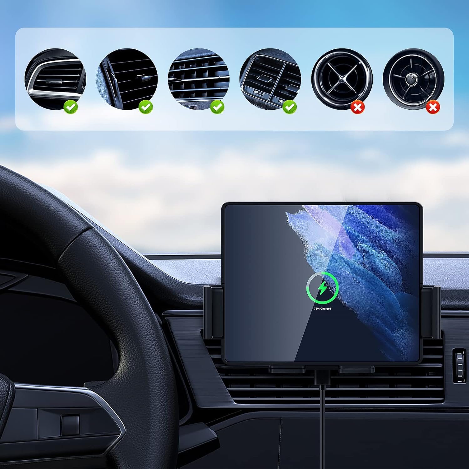 DEMCERT Wireless Car Charger