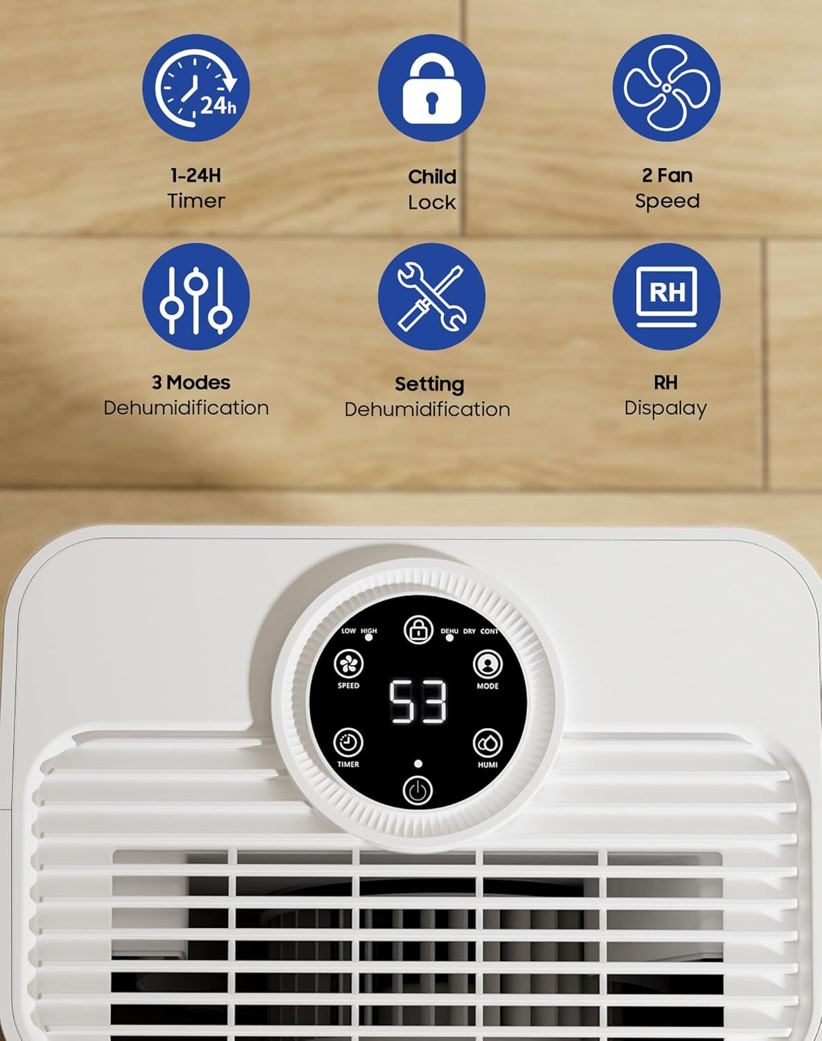 ASaHwo Dehumidifier PD20B-7
