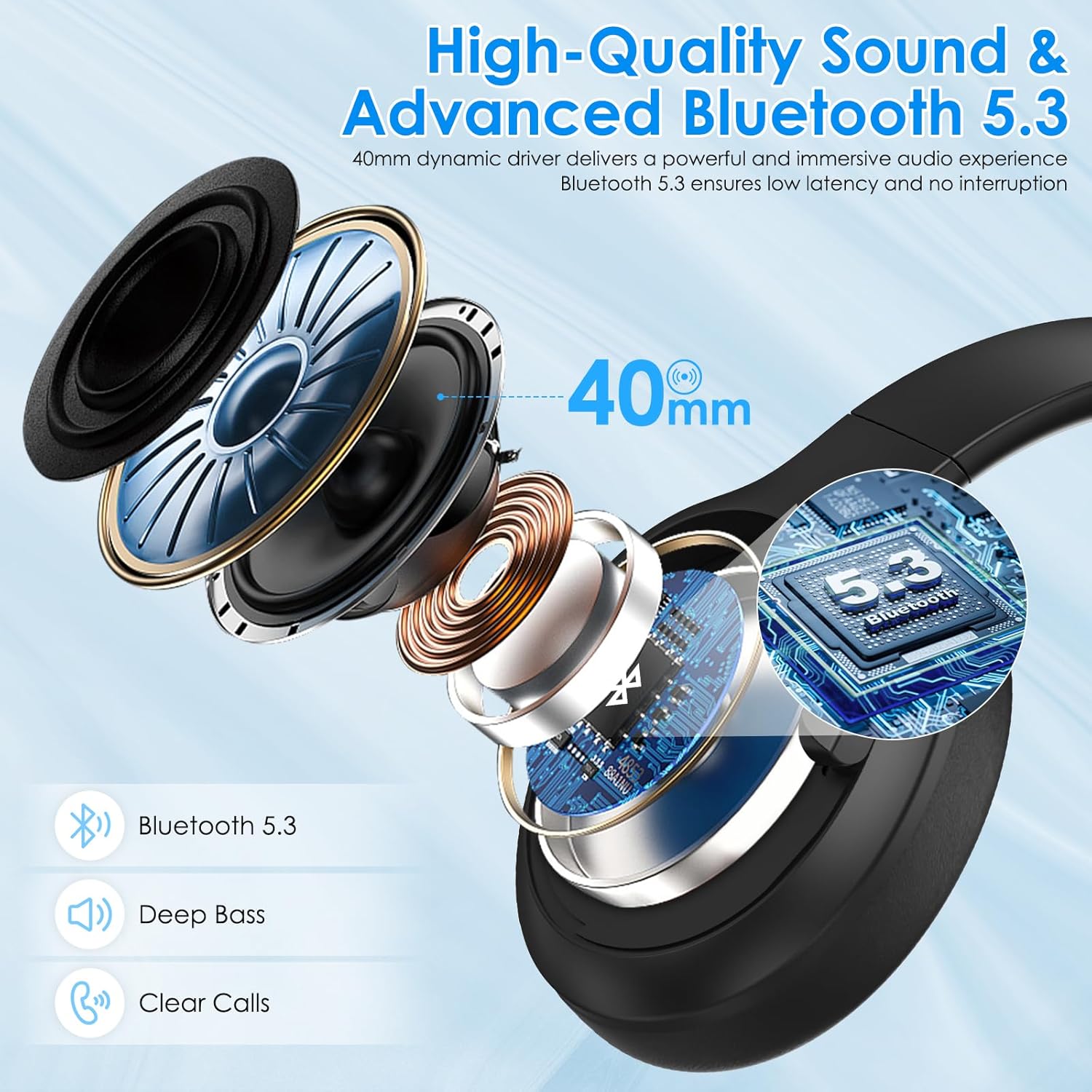 Tankase active Noice cancelliong headphone DJ16