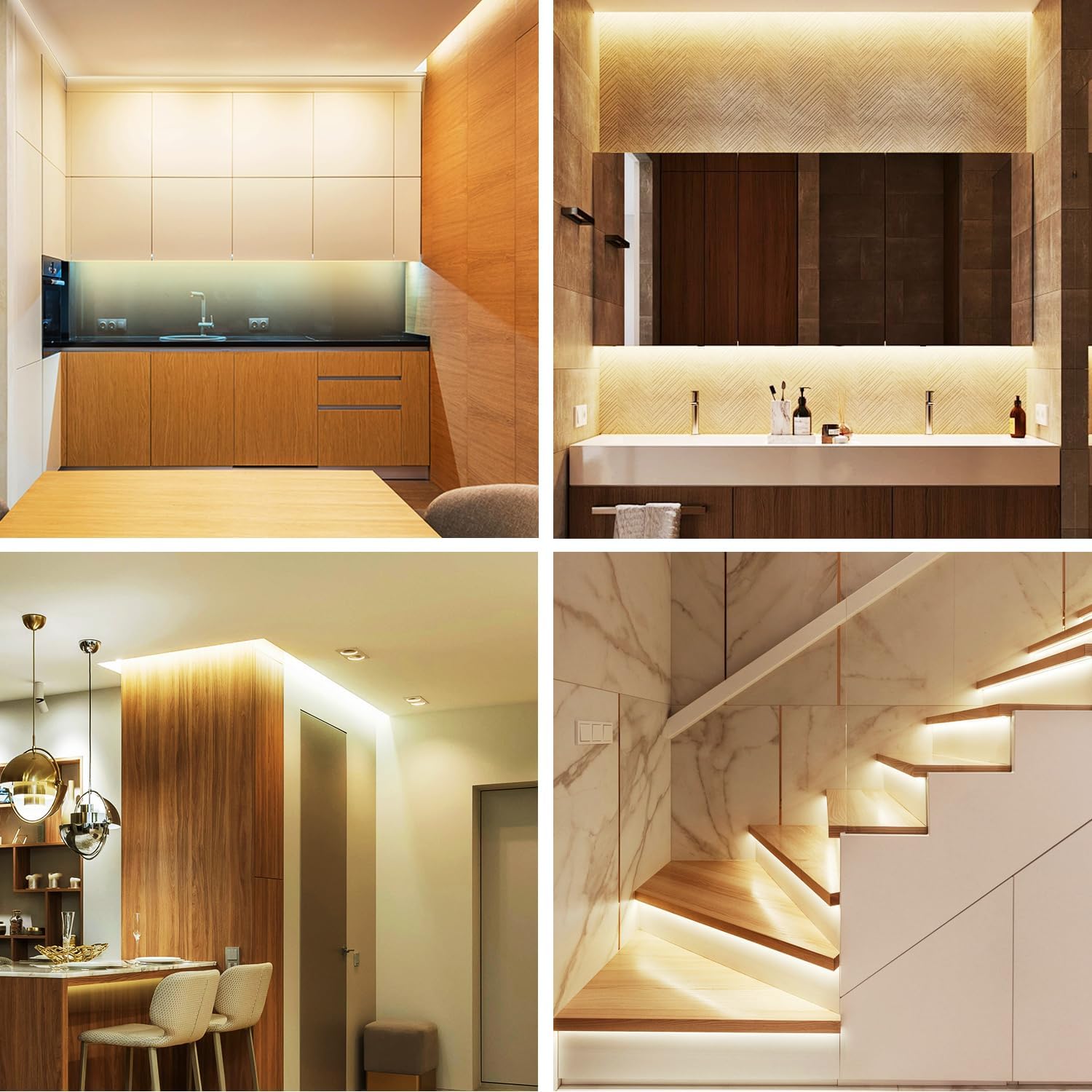 Yeehale COB Led Strip Light 3000k-6000k