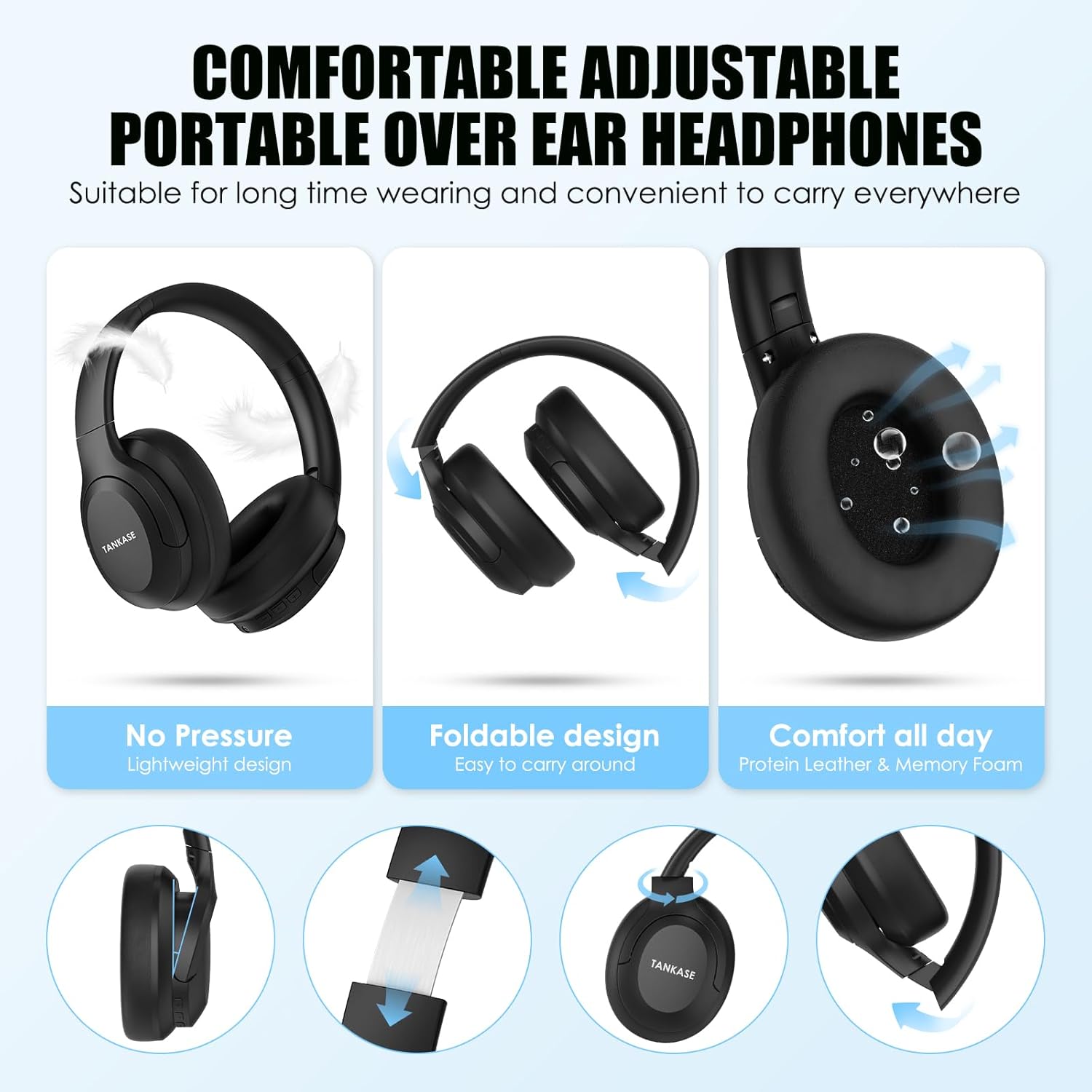 Tankase active Noice cancelliong headphone DJ16