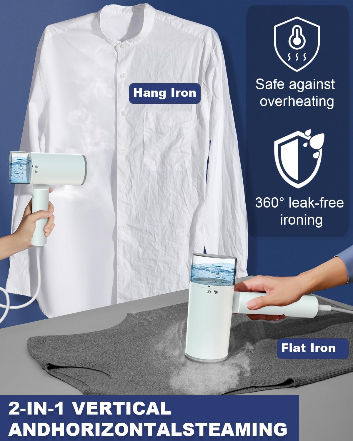 Garstor Steamer for Clothes offers a reliable solution for removing wrinkles quickly