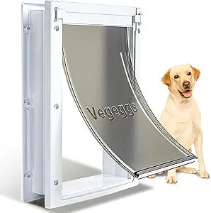 Pet Door for Wall, Interior and Exterior Large Dog Doors