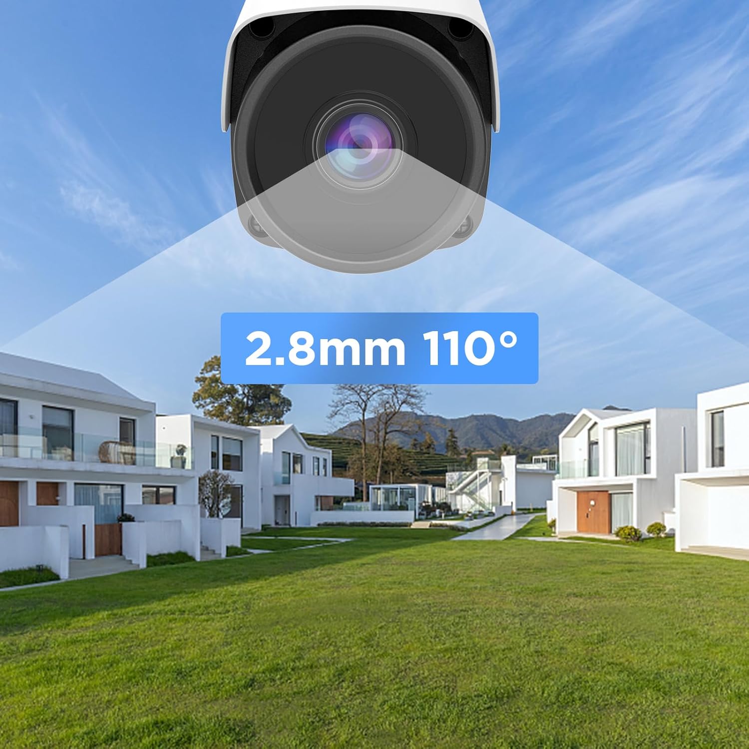 PANOOB Security POE Camera Outdoor