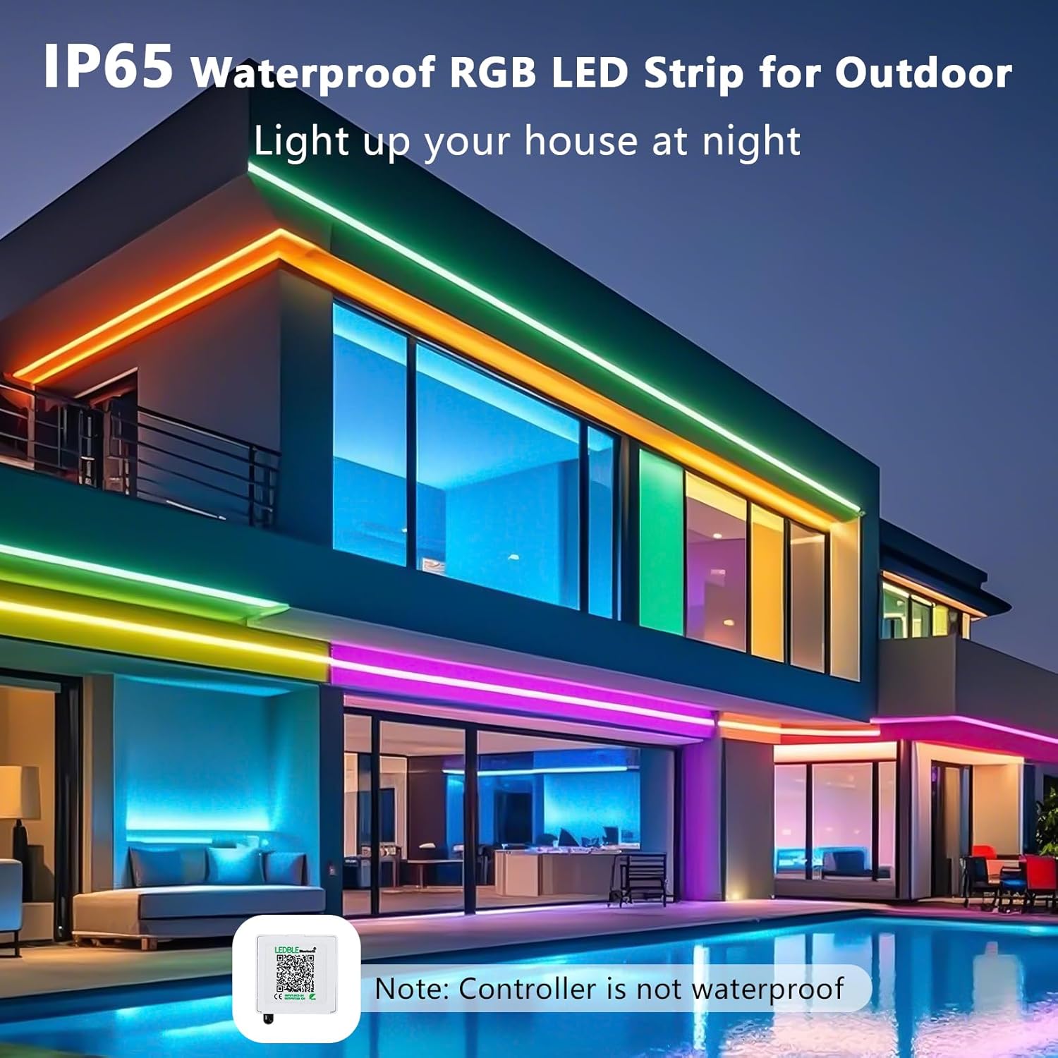 Elevate your environment with this versatile 5-meter RGB Neon LED Strip