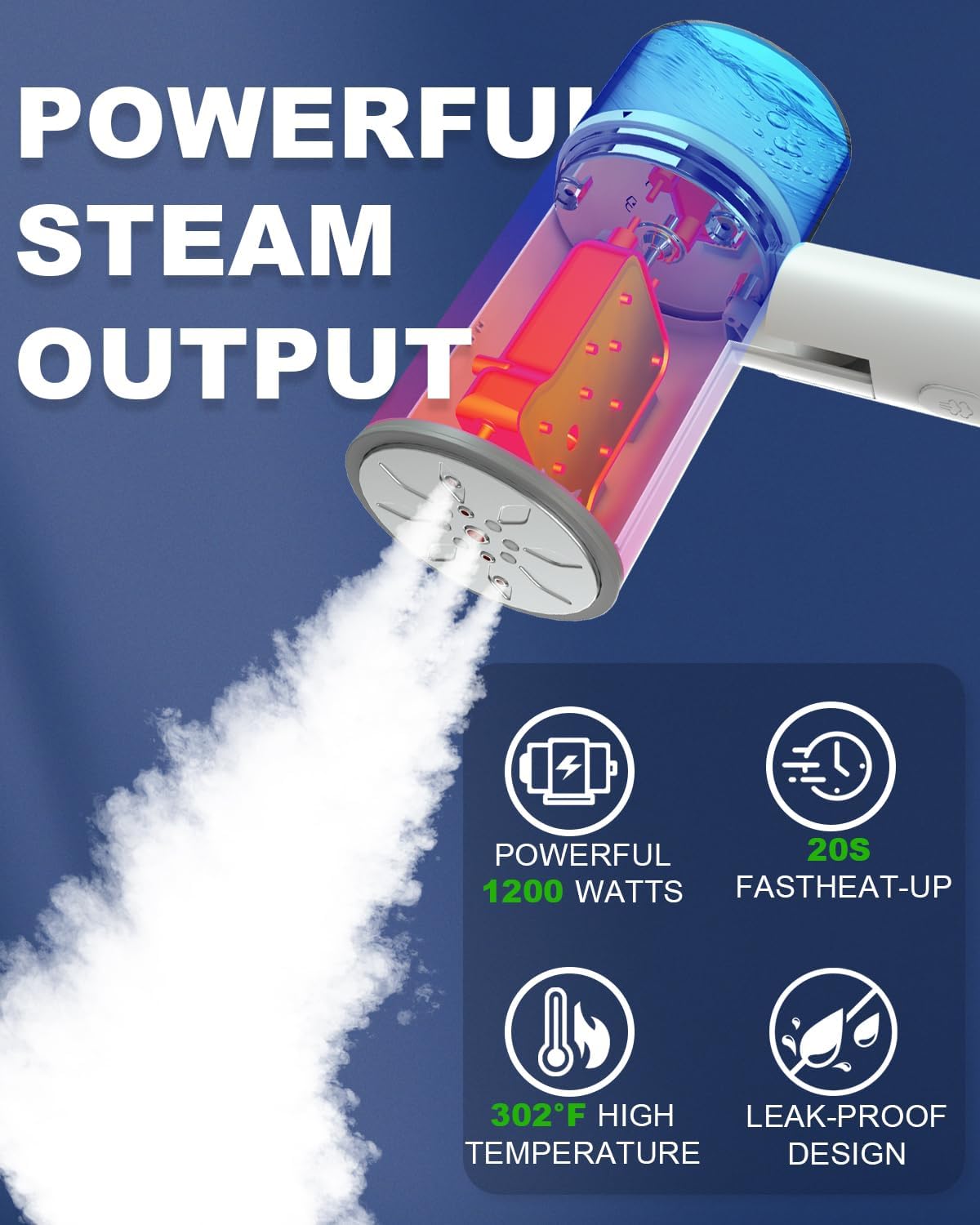 Garstor Steamer for Clothes offers a reliable solution for removing wrinkles quickly